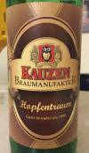 Kauzen Braumanufaktur Hopfentraum Etikett