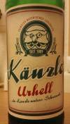 Kauzen Käuzle Urhell Etikett
