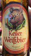Keiler Weißbier Dunkel Etikett