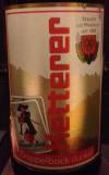 Ketterer Doppelbock dunkel Etikett