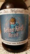 Berliner Kindl Weisse Etikett