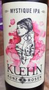 Kuehn Kunz Rosen Mystique IPA Etikett