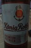 König Rotbier Etikett