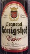Königshof Export Etikett
