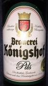 Königshofer Pils Etikett
