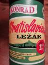 Konrad 11° Světlý Lezák / Konrad Vratislavický Ležák 11° Etikett