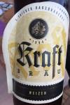 Kraft Bräu Weizen Etikett