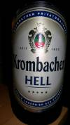 Krombacher Hell Etikett