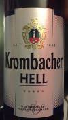 Krombacher Hell Neues Etikett