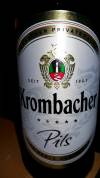 Krombacher Pils  Etikett
