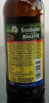 Krombacher 0,0 % Radler Alkoholfrei Etikett