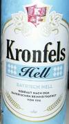 Kronfels Bayrisch Hell Etikett