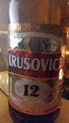 Krušovice Ležák 12° Etikett