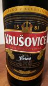 Kruovice Cerné Etikett