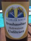 Kühler Krug Hefeweizen Etikett