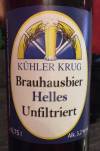 Kühler Krug Helles Etikett