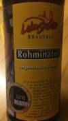 Lahnsteiner Rohminator Etikett
