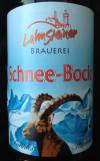 Lahnsteiner Schnee Etikett