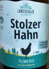 Landsberger Stolzer Hahn Etikett