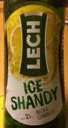 Lech Ice Shandy Etikett