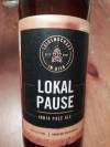 Leidenschaft in Bier Lokalpause Etikett
