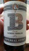 Lemke Imperial Stout Etikett