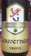 Lindeboom Gouverneur Tripel Etikett