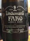 Lindemans Faro Etikett