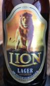 Lion Lager Etikett
