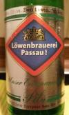 Löwenbrauerei Passau Unser Europameister Pils Etikett