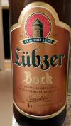Lübzer Bock Etikett