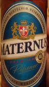 Maternus Premium Pilsener Etikett