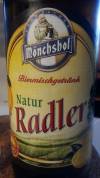 Mönchshof Natur Radler Etikett