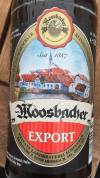Moosbacher Export Etikett