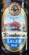Moosbacher Lager Hell Etikett