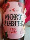 Mort Subite Kriek Lambic Etikett