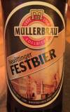 Müllerbräu Neuöttinger Festbier Etikett
