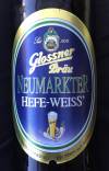 Glossner Bräu Neumarkter Hefe-Weiss Etikett