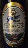 Glossner Bräu Neumarkter Hopfengarten-Pils Etikett