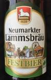 Neumarkter Lammsbräu Festbier Etikett