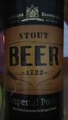 Neuzeller Klosterbräu Stout Beer 1722 Etikett