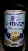 Oettinger Kristall-Weizen Etikett