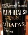 O'Hara's Imperial Stout 20th Anniversary Limited Edition Etikett