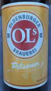 OLs Pilsener Etikett