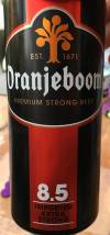 Oranjeboom 8.5 Extra Strong Etikett