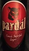 Budweiser Pardál Lager Etikett