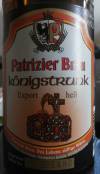 Patrizier Bräu Königstrunk Export Hell