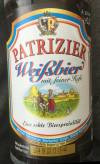 Patrizier Weißbier Etikett