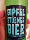 Perlenbacher Gipfelstürmer Bier Etikett