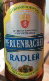 Perlenbacher Radler Etikett